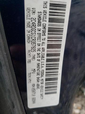 Photo 10 from auction – 2012 DODGE GRAND CARA with VIN 2C4RDGCG1CR357825