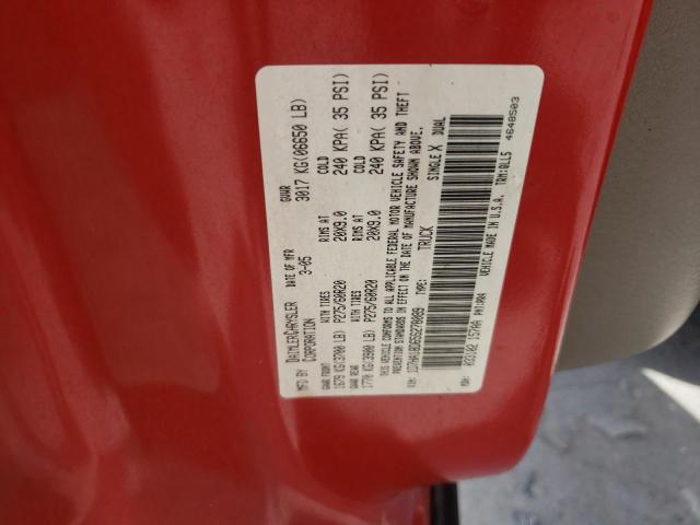 Photo 10 from auction – 2005 DODGE RAM 1500 S with VIN 1D7HA18D65S278089