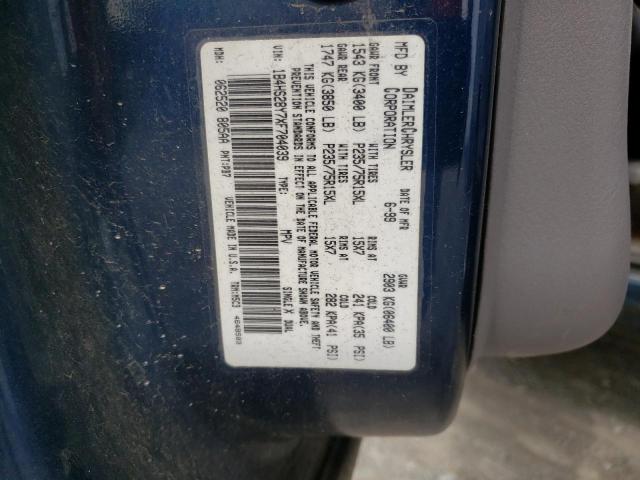 Photo 10 from auction – 1999 DODGE DURANGO with VIN 1B4HS28Y7XF704039