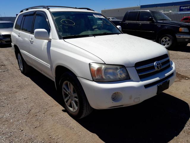 TOYOTA HIGHLANDER 2006 with VIN JTEEW21A960007363 - Photo from auction
