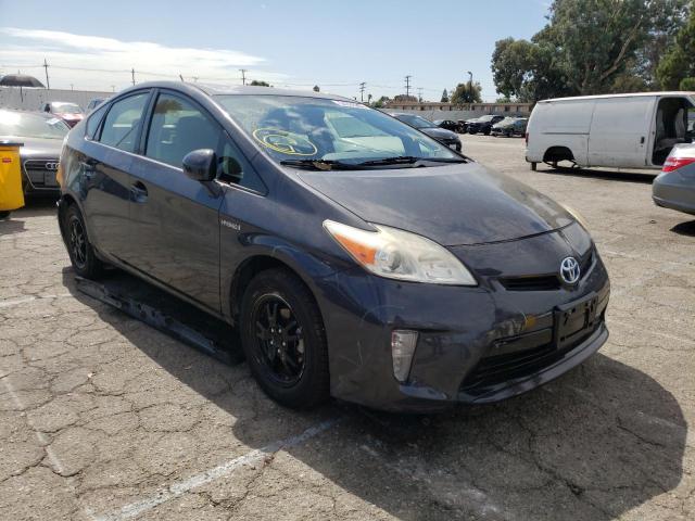 TOYOTA PRIUS 2012 with VIN JTDKN3DU1C1501549 - Photo from auction