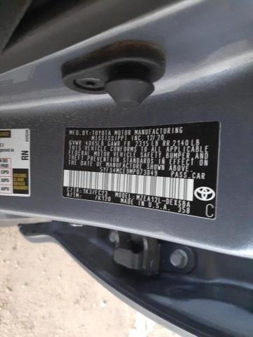 Photo 10 from auction – 2021 TOYOTA COROLLA SE with VIN 5YFS4MCE9MP073049
