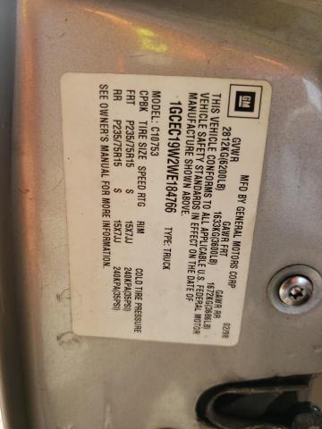 Photo 10 from auction – 1998 CHEVROLET GMT-400 C1 with VIN 1GCEC19W2WE184766