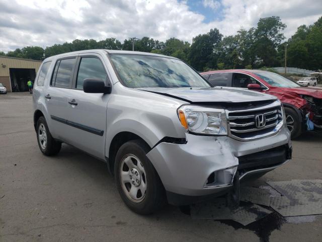 HONDA PILOT LX 2015 with VIN 5FNYF4H28FB067115 - Photo from auction