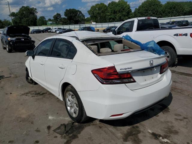 Photo 3 from auction – 2015 HONDA CIVIC LX with VIN 19XFB2E54FE012396