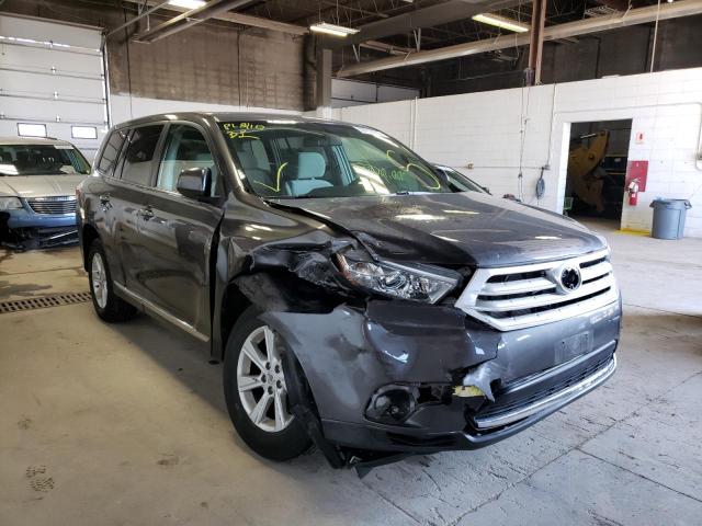TOYOTA HIGHLANDER 2013 with VIN 5TDBK3EH6DS177934 - Photo from auction