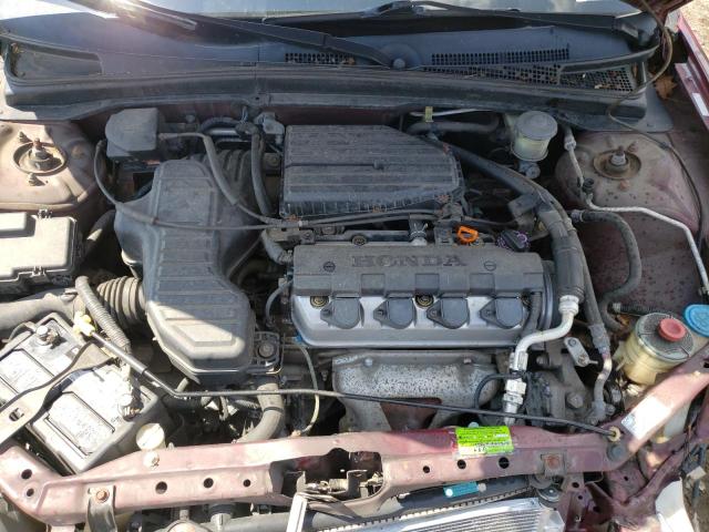 Photo 7 from auction – 2002 HONDA CIVIC LX with VIN 2HGES16642H539724