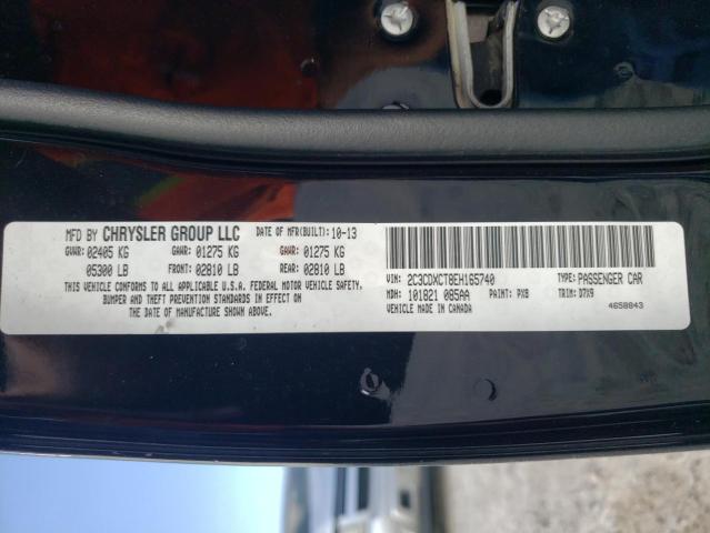 صورة رقم 10 من المزاد - 2014 DODGE CHARGER R/ مع VIN 2C3CDXCT8EH165740