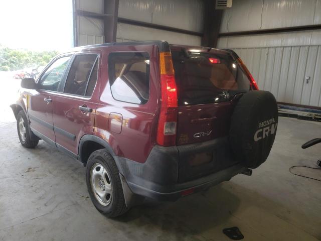 Photo 3 from auction – 2004 HONDA CR-V LX with VIN JHLRD68474C005175