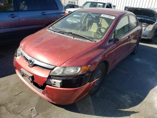 Photo 2 from auction – 2007 HONDA CIVIC LX with VIN 1HGFA16597L030656