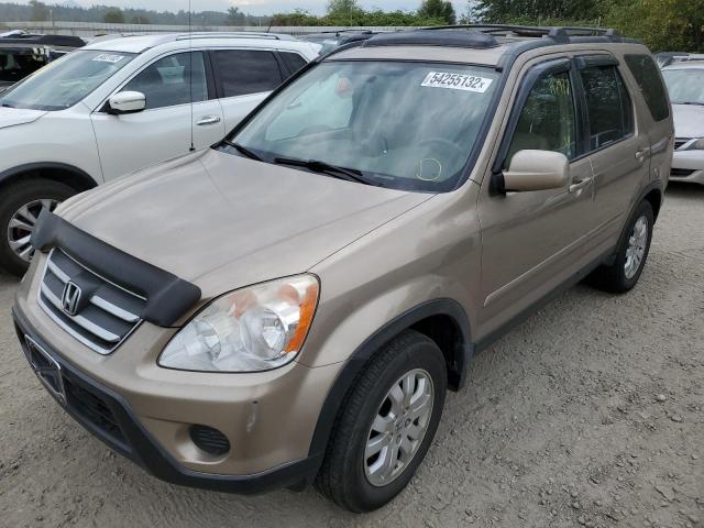 Photo 2 from auction – 2005 HONDA CR-V SE with VIN JHLRD78935C043554