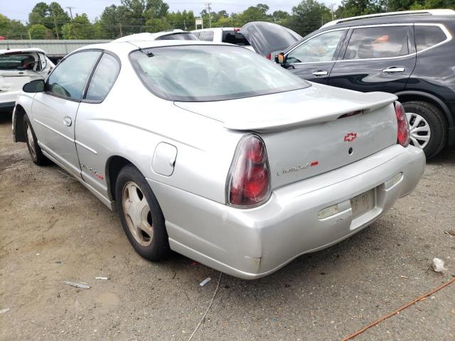 Photo 3 from auction – 2002 CHEVROLET MONTE CARL with VIN 2G1WX15K229266417