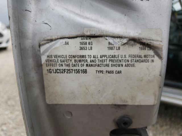 Photo 10 from auction – 2005 CHEVROLET CAVALIER with VIN 1G1JC52F257156168