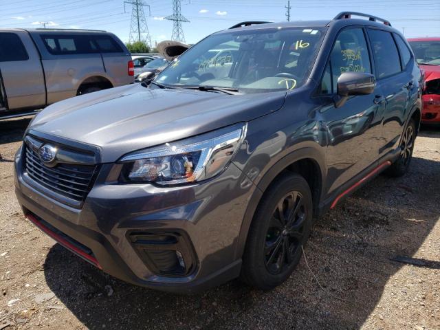 Photo 2 from auction – 2020 SUBARU FORESTER S with VIN JF2SKARC7LH605341