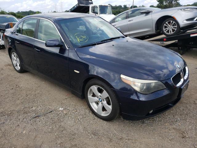 BMW 525 XI 2006 with VIN WBANF33506CS34205 - Photo from auction