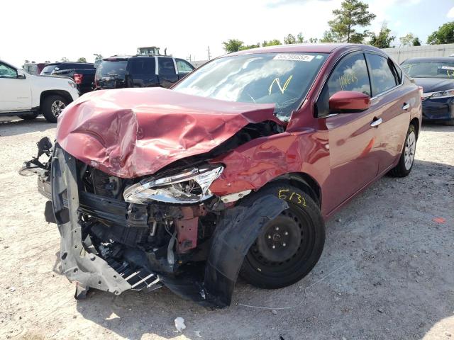 Photo 2 from auction – 2015 NISSAN SENTRA S with VIN 3N1AB7AP0FL694089