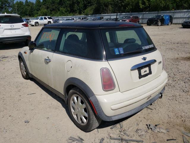 Photo 3 from auction – 2003 MINI COOPER with VIN WMWRC334X3TC40819