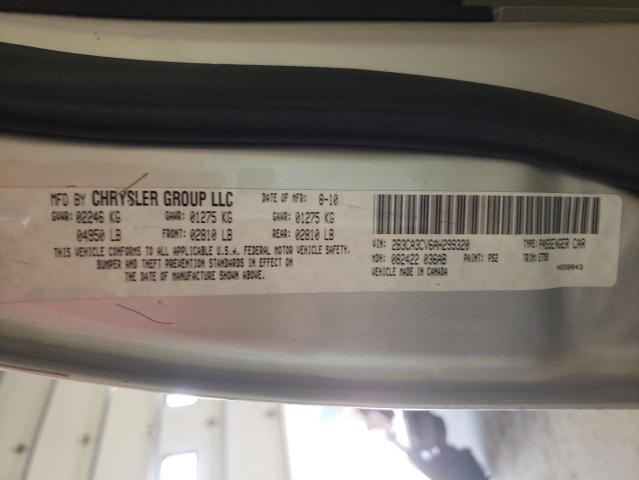 Photo 10 from auction – 2010 DODGE CHARGER SX with VIN 2B3CA3CV6AH299320
