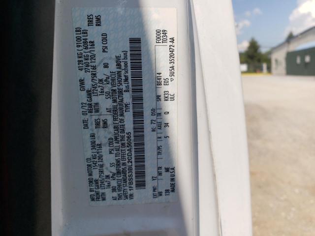 Photo 10 from auction – 2012 FORD ECONOLINE with VIN 1FBSS3BL2CDA56065