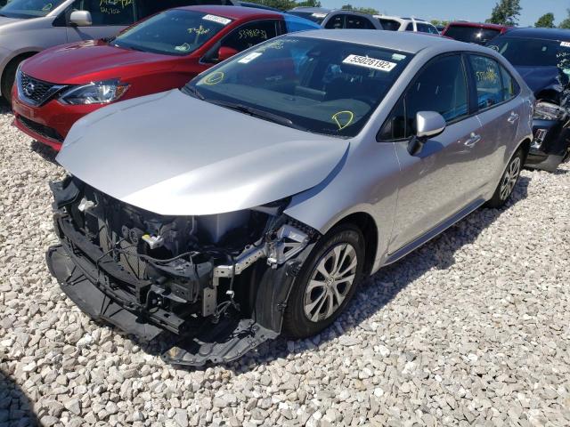 Photo 2 from auction – 2022 TOYOTA COROLLA LE with VIN JTDEAMDEXNJ043116