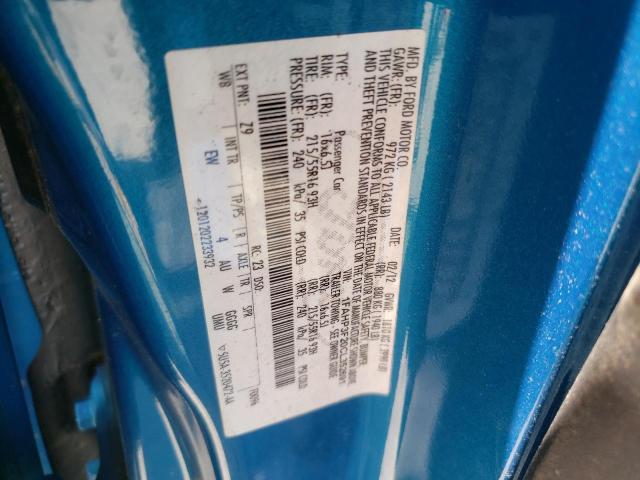 Photo 10 from auction – 2012 FORD FOCUS SE with VIN 1FAHP3F20CL352691