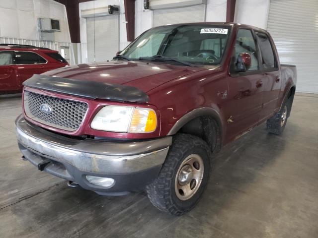 Photo 2 from auction – 2003 FORD F150 SUPER with VIN 1FTRW08LX3KA56136