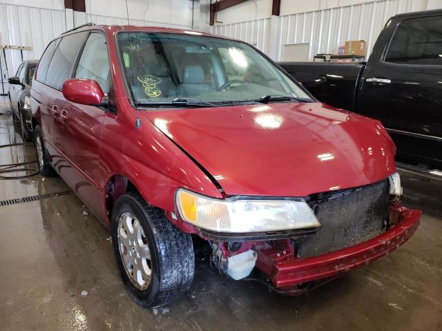 HONDA ODYSSEY EX 2003 with VIN 5FNRL18033B104352 - Photo from auction