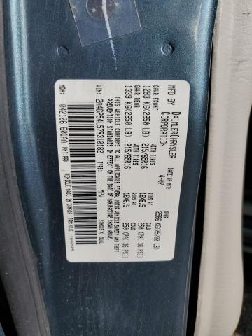 Photo 10 from auction – 2007 CHRYSLER TOWN & COU with VIN 2A4GP54L57R310182
