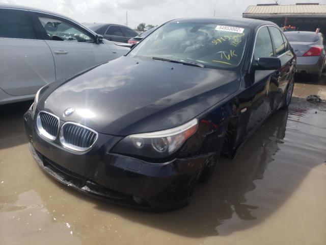 Photo 2 from auction – 2007 BMW 525 I with VIN WBANE53597CW63004
