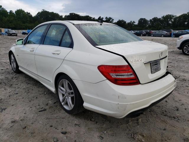 Photo 3 from auction – 2012 MERCEDES-BENZ C 250 with VIN WDDGF4HB8CA641878