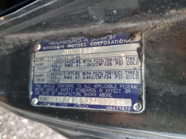 Photo 10 from auction – 1988 DODGE RAIDER with VIN JB7FJ43E5JJ002215