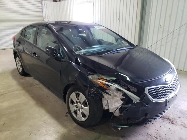 KIA FORTE LX 2015 with VIN KNAFK4A66F5348120 - Photo from auction