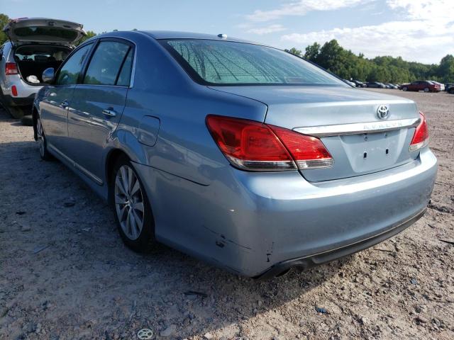 Photo 3 from auction – 2011 TOYOTA AVALON BAS with VIN 4T1BK3DB0BU378147