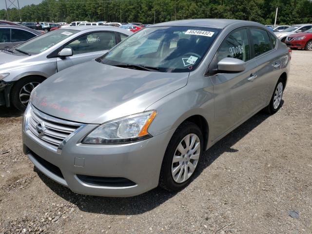 Photo 2 from auction – 2014 NISSAN SENTRA S with VIN 3N1AB7AP0EY222525