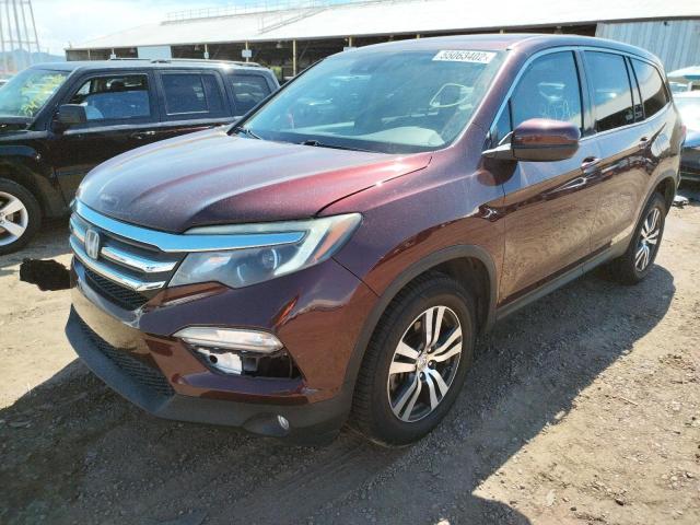 Photo 2 from auction – 2016 HONDA PILOT EX with VIN 5FNYF6H48GB066397