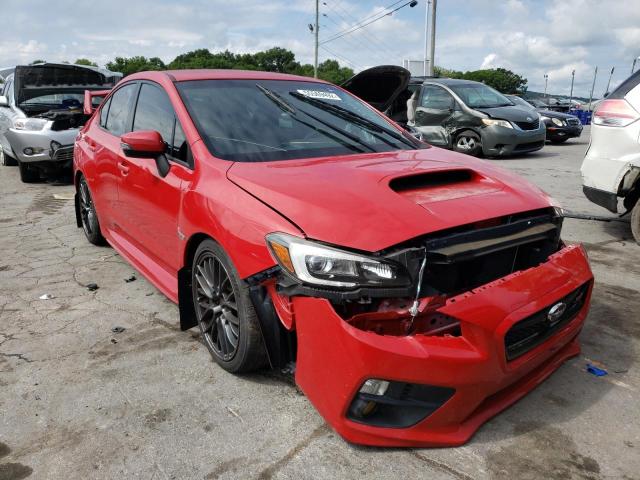 SUBARU WRX STI 2015 with VIN JF1VA2L64F9816086 - Photo from auction