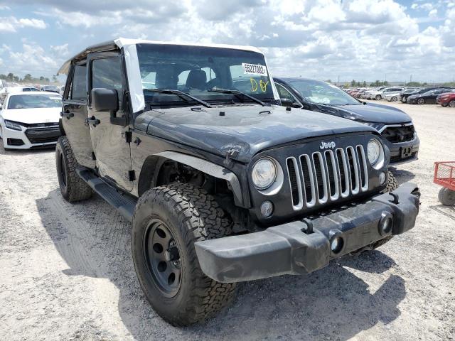 JEEP WRANGLER U 2017 with VIN 1C4BJWEG6HL542521 - Photo from auction
