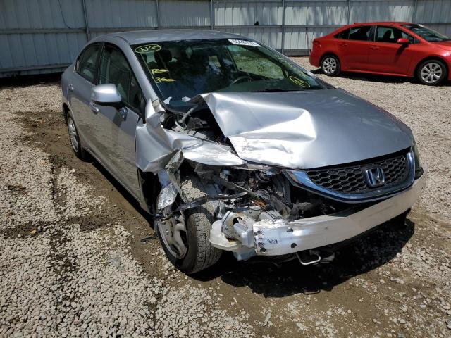 Photo 1 from auction – 2013 HONDA CIVIC LX with VIN 2HGFB2F52DH595892