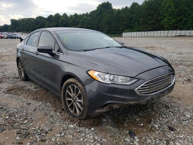 Photo 1 from auction – 2017 FORD FUSION SE with VIN 3FA6P0H7XHR369747