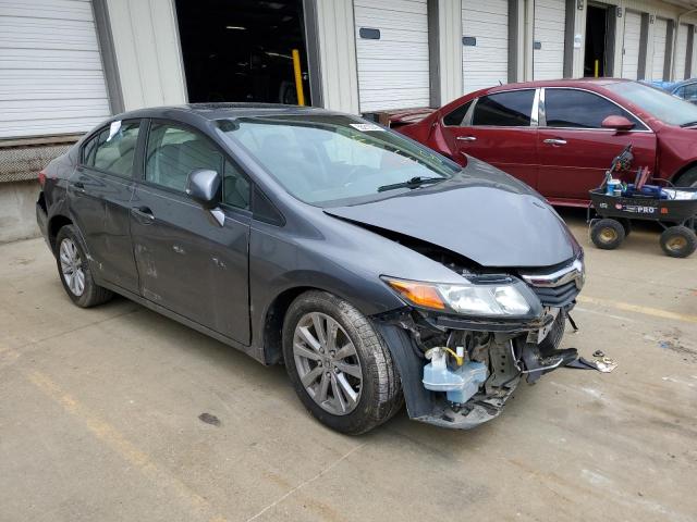 HONDA CIVIC EXL 2012 with VIN 19XFB2F96CE041055 - Photo from auction