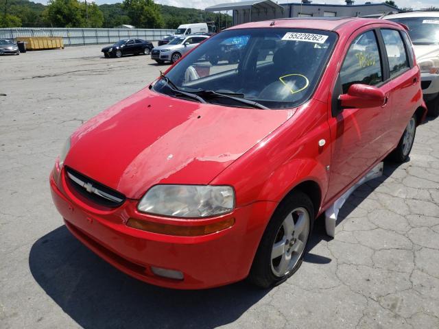 Photo 2 from auction – 2007 CHEVROLET AVEO BASE with VIN KL1TD66667B769365