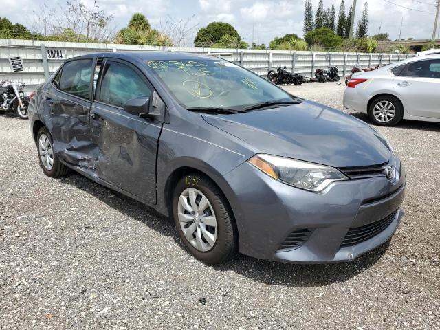 TOYOTA COROLLA L 2015 with VIN 2T1BURHE2FC473611 - Photo from auction