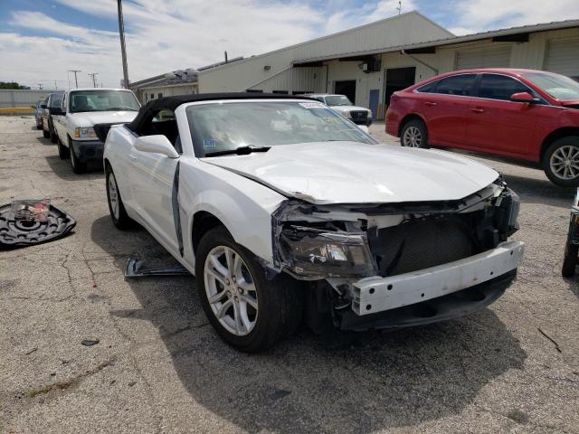 CHEVROLET CAMARO LT 2015 with VIN 2G1FD3D30F9150654 - Photo from auction