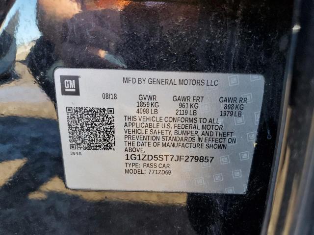 Photo 10 from auction – 2018 CHEVROLET MALIBU LT with VIN 1G1ZD5ST7JF279857