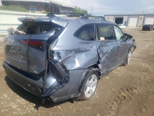 Photo 4 from auction – 2022 TOYOTA HIGHLANDER with VIN 5TDBZRBH7NS226868