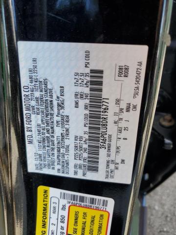 Photo 10 from auction – 2013 FORD FUSION with VIN 3FA6P0LU8DR196771