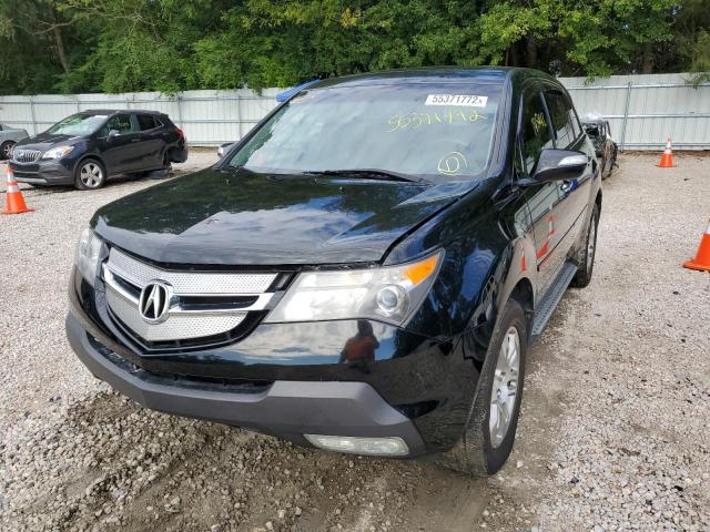 Photo 2 from auction – 2009 ACURA MDX TECHNO with VIN 2HNYD28679H517004