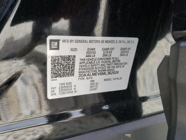 Photo 10 from auction – 2021 GMC TERRAIN SL with VIN 3GKALMEV6ML362029