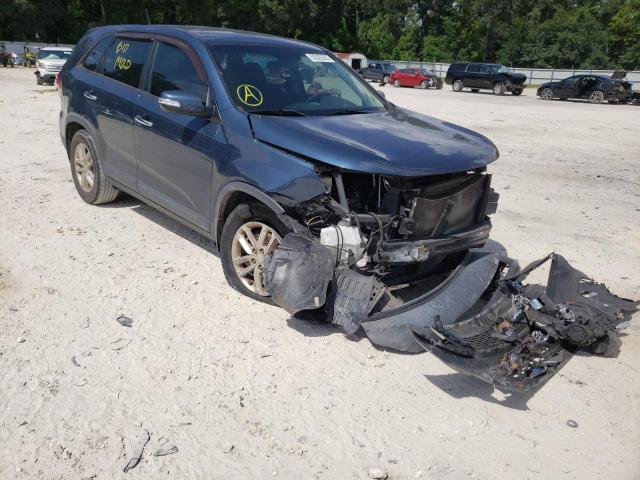 KIA SORENTO LX 2014 with VIN 5XYKT3A65EG549263 - Photo from auction