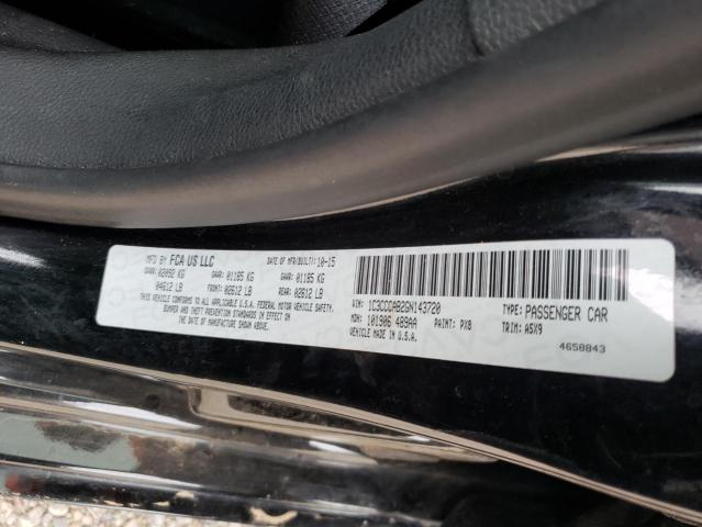 Photo 10 from auction – 2016 CHRYSLER 200 LIMITE with VIN 1C3CCCAB2GN143720